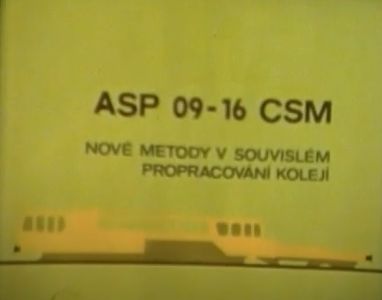 ASP 09-16 CSM - nov� metody v souvisl�m propracov�n� kolej�