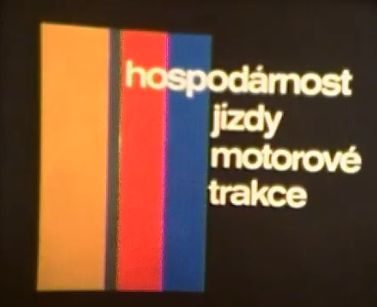Hospod�rnost j�zdy motorov� trakce