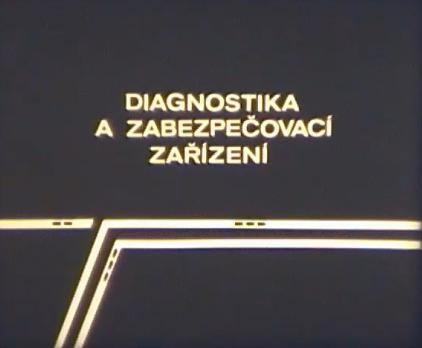 Diagnostika a zabezpe�ovac� za��zen�